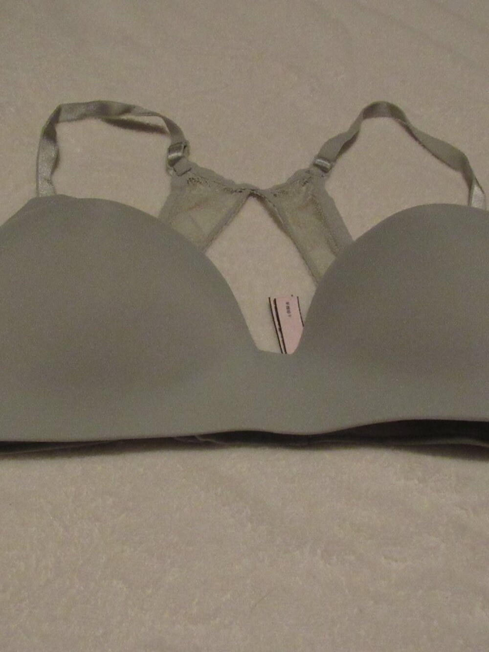 Victoria's Secret Racerback T-shirt Lightly Lined Wireless Bra 38C USED